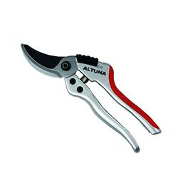 Tesoura de poda de mão Pruning J463 - ajuste manual - pega ergonómica Bimaterial - corte Bypass muito preciso - resistente e muito leve - tesoura de jardinagem feita em alumínio forjado - Altuna