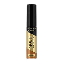 Max Factor Facefinity Multi-Perfector Concealer, All In One, Conceal Imperfections, Instant Brightening, naturlig finish, lätt, vegan, anpassningsbart skydd – 9N, 11 ml