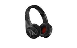 Motorola Lifestyle Pulse Escape+ Black Camo | HD Sound Bluetooth słuchawki i zestaw słuchawkowy | kompatybilne z Alexa, Siri i Google Now