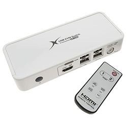 BeMatik - HDMI KVM USB2 Uniclass AUDIO 1KVM a 2CPU