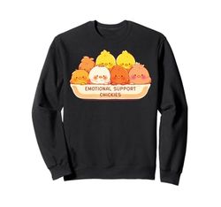 Emotional Support Chickies Carino Kawaii Fruit Cup Felpa