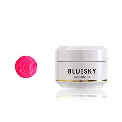 Bluesky UV Gel Emboss Carving Gel for Nail Art, Pink, 12, 8 ml (Requires Curing Under UV/LED Lamp)