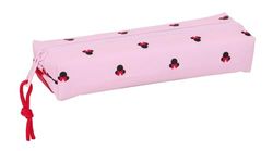 safta MINNIE MOUSE NAIVE - Astuccio rettangolare per bambini, astuccio per bambini, ideale per bambini in età scolastica, comodo e versatile, qualità e resistenza, 22 x 7 x 40 cm, rosa chiaro, M,