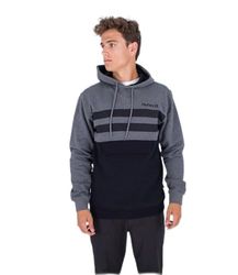 Hurley Jersey de Fiesta Oceancare Block Suéter sin Botones, Dk Grey Htr, XXL para Hombre