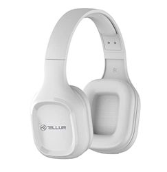 TELLUR Pulse słuchawki nauszne Bluetooth, BT5.0, słuchawki telewizyjne, wbudowany mikrofon do rozmów głośnomówiących, duże słuchawki, dźwięk Hi-Fi HD, przetworniki 40 mm, wzmocnienie basów, lekka
