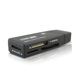 APM 570327 kaartlezer USB 2.0 USB A/SD-Micro SD-Mini SD, zwart