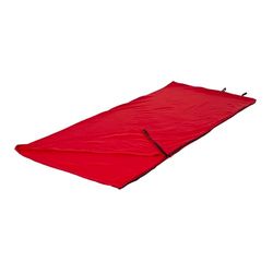 Stansport Sof-Fleece Sleeping Bag, Unisex, 510-60, Red, 75" x 32"