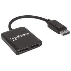 Manhattan 207768 répartiteur vidéo DisplayPort 2X DisplayPort