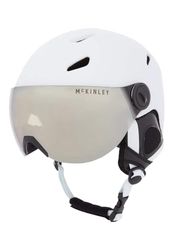McKINLEY Pulse S2 Visor Hs-01 Casque de Ski Jeunesse Unisexe, White, M