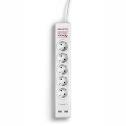 Salicru 680BA00002 Regletas, 250 V, branco, SPS SAFE 5+