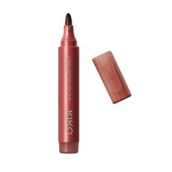 KIKO Milano Long Lasting Colour Lip Marker 111 | Pennarello Labbra No-Transfer, Effetto Tattoo Naturale A Lunghissima Durata (10 Ore)
