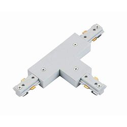 National Lighting 86384 Connecteur en Forme de T pour Circuit Unique 240 V, PC Blanc, Track T Connector