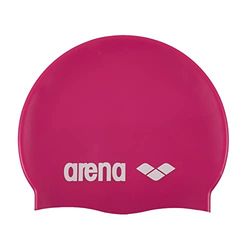 arena Classic Silicone Gorro de Natación Unisex, Gorro de Natación para Mujeres y Hombres, Gorro de Natación con Borde Reforzado, Gorro de Natación Suave y Resistente