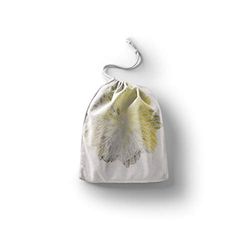 Bonamaison Imprimé Sacs de Coton avec Cordon, Sac D'Épicerie, Sac À Provisions, Réutilisables, Écologique, Pliable, Taille: 30x40 Cm