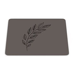 Bonamaison, Rectangular Digital Printed Mouse Mat Non-Slip Bottom for Office and Home Size: 22 x 18 cm