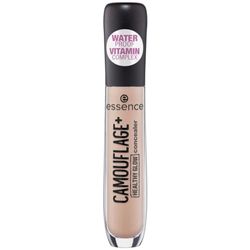 essence CAMOUFLAGE+ HEALTHY GLOW concealer, nr 10, Nude, med vitaminer, ljusande, naturlig, strålande, vegansk, vattentät, utan alkohol, utan parabener, 1-pack (5 ml)