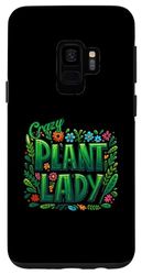 Carcasa para Galaxy S9 Crazy Plant Lady divertido diseño amante de la jardinería