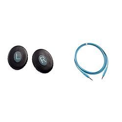 Bose® Kit di cuscinetti per cuffie SoundLink on-ear Bluetooth, Nero & ® cavo audio di ricambio per cuffie SoundLink on-ear Bluetooth