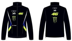 Valentino Rossi Softshell VR46 WRT LINE, Man, Nero, L