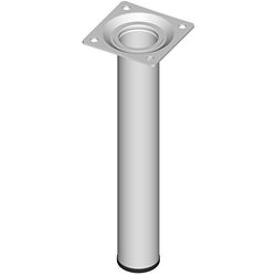 Element System 18133-00259 Pé para móveis, branco, 20 cm, conjunto de 4 peças