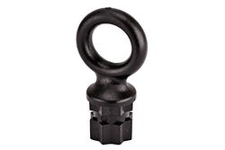 RAILBLAZA ND-070, dois ilhoses EYE25 de 25 cm. Diâmetro preto (2U), unissexo e adulto, preto