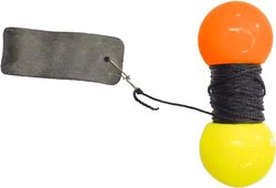 ABYSSTAR Indicateur de Position, Indicatore di Posizione per la Caccia Subacquea Unisex-Adulto, Giallo, Arancione, 15 mt