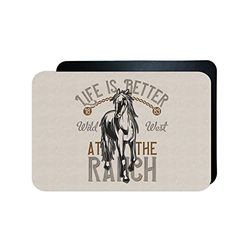 Bonamaison, Tapis de Souris de Gaming rectangulaire avec Impression numérique - Dessous antidérapant - pour Le Bureau et la Maison - Taille S : 45 x 30 cm