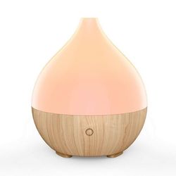 Zen'Aroma Diffuser voor etherische olie Leo – ultrasone diffuser koude aromatherapie – elektrische diffuser voor huisgeur – USB-voeding, sfeervolle ledverlichting, stil en compact