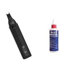 GroomEase by Wahl Ear and Nose Trimmer, Personal Trimmer & Clipper Oil, Blade Oil for Hair Clippers, Beard Trimmers and Shavers, Lubricating Oils for Clippers, Maintenance for Blades, 118.3 ml