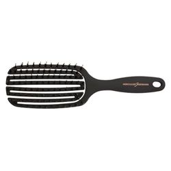 HERCULES SÄGEMANN - 9155 Flexy Shape Hair Brush | Flexible, Gentle Natural Hair Brush | Boar Bristles with Nylon Pins | Detangling Brush for Long Hair | Oval - Medium Size