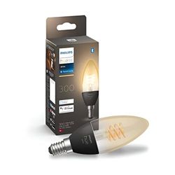Philips Hue 929002479501 Glödlampa, Svart, Transparent