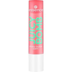 Essence Bálsamo Labial Brillante Juicy Bomb, Natural, Brillante, Rociado (2.5G)