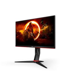 AOC Q24G2A/BK 23.8" 1440p (QHD) Gaming Monitor - IPS, 165Hz, 1ms, Speakers, HDMI, DP
