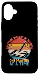 Crafting Worlds Of Wonder One Drawing At A Time Animation Case for iPhone 16 Plus