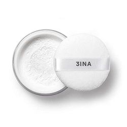 3INA MAKEUP - The Setting Loose Powder 100 - Bianco - Cipria in polvere dalla texture leggera che fissa e opacizza il trucco - Finitura naturale e setosa - Copertura uniforme - Vegan - Cruelty Free