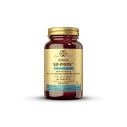 Solgar Formula VM-Prime for Adults 50 Plus Tablets - Pack of 60 - For Daily Health and Wellbeing - Smaller Easier-To-Swallow Tablets -Vegan and Gluten Free