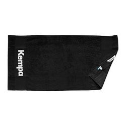 Kempa Mano Toalla Deportiva, Niños y Adultos, Blanco y Negro, 100x50 cm