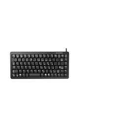 CHERRY KC 1000 SC, Disposition belge, clavier AZERTY, clavier de sécurité filaire avec terminal de carte à puce intégré, Ange bleu, Noir