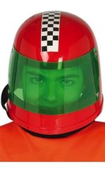 Rode pilotenhelm voor kinderen