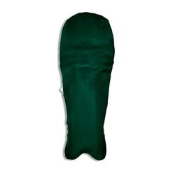 Tapis de Cricket / protège-Jambes Extensible | Vert | Taille Unique | Matériau : Poly Lycra | Facile à Installer et à enlever | Convient pour Tous Les protège-Jambes | Lot de 1 Paire
