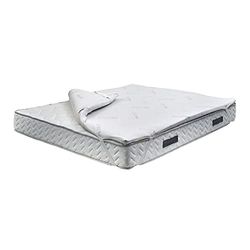 Talamo Italia - Surmatelas Simple Regolo, Surmatelas pour améliorer la Posture, Surmatelas en Mousse à mémoire de Forme, Surmatelas hypoallergénique et Respirant, 100% Made in Italy, 90x190xh5 cm