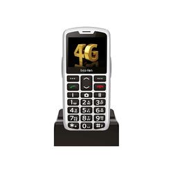 Beafon, SL260 LTE 4G, Silverline, sleuteltelefoon, seniorenmobiele telefoon met SOS-noodoproepknop, compatibel met gehoorapparaten, M4/T4, lichtsignaal, display 2,2 inch (5,58 inch)