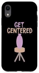 Poterie centrée Coque pour iPhone XR