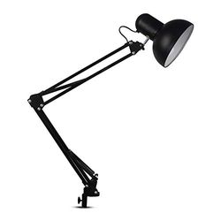 V-TAC VT-7513 Bureaulamp - Tafellamp met verstelbare arm - zwart - E27