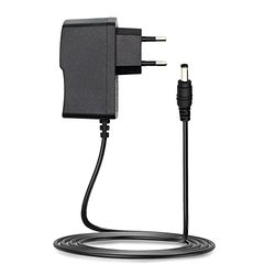 Leyf Universell strömförsörjning, 5 V DC 2A, AC 100–240 V 50/60 Hz, adapter, plug-in strömförsörjning/kabellängd 115 cm (uttag 5,5–2,1 mm) Kompatibel med TV-box, LED-remsa, router, kamera