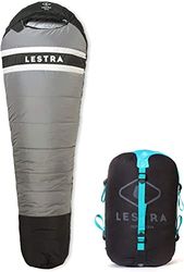 Lestra Sport-" Greenland 200-Sac Froid Extrême – T° Limit Confort-11 °C – Chaleur & Confort 200 x 75 cm – 1,6 kg Sac de Couchage Adulte Unisexe, Gris, 200 CM