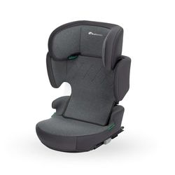 Bebeconfort RoadFix i-Size, Siège Auto Rehausseur à Dossier, 3,5-12 ans (100-150cm), Siège Auto ISOFIX, Pliable, Léger (4,4 kg), 14 Positions d'Appui-tête, Siège Rembourré, Tinted Graphite