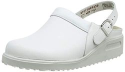 Berkemann Tec-Pro Tirdu, Zuecos Unisex, Blanco, 43 1/3