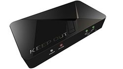 Keep Out Gaming SX300 - HD Streaming Tarjeta de Captura de Video, Negro