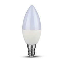 V-TAC Lampadina LED a Candela 5, 5W=40W Attacco E14, Bianco Freddo